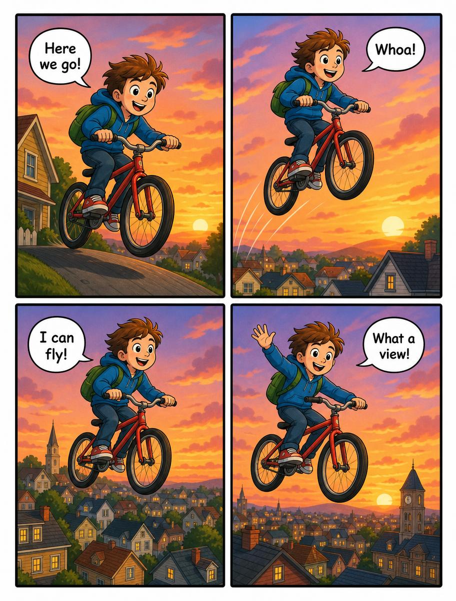 Sample personalized comic covers starring different children